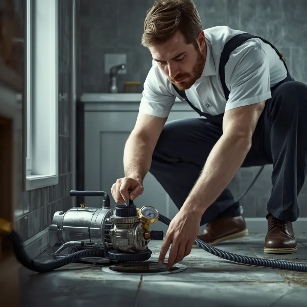 خدمات لوله بازکنی با پمپ تراکم هوا در تهران آزادی