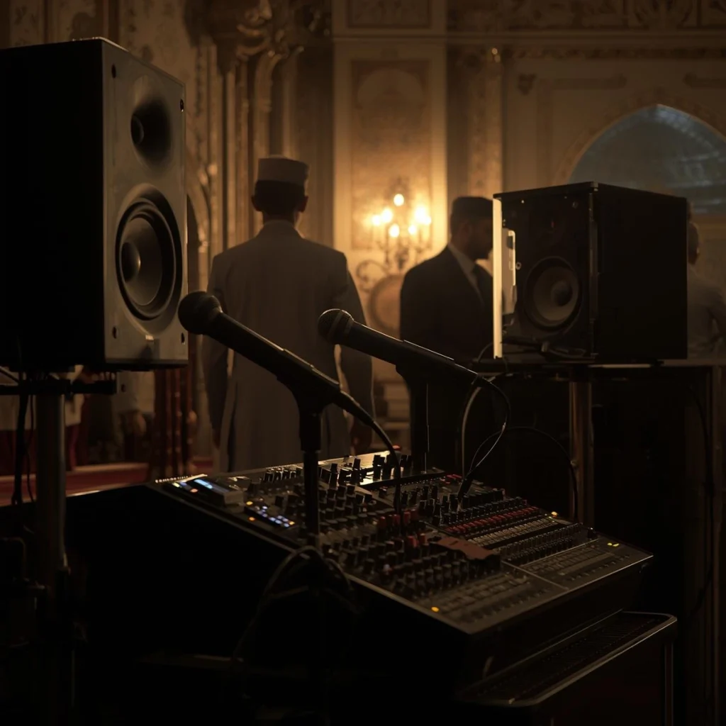 خدمات مداحی با سیستم صوتی حرفه ای در تهران بهارستان