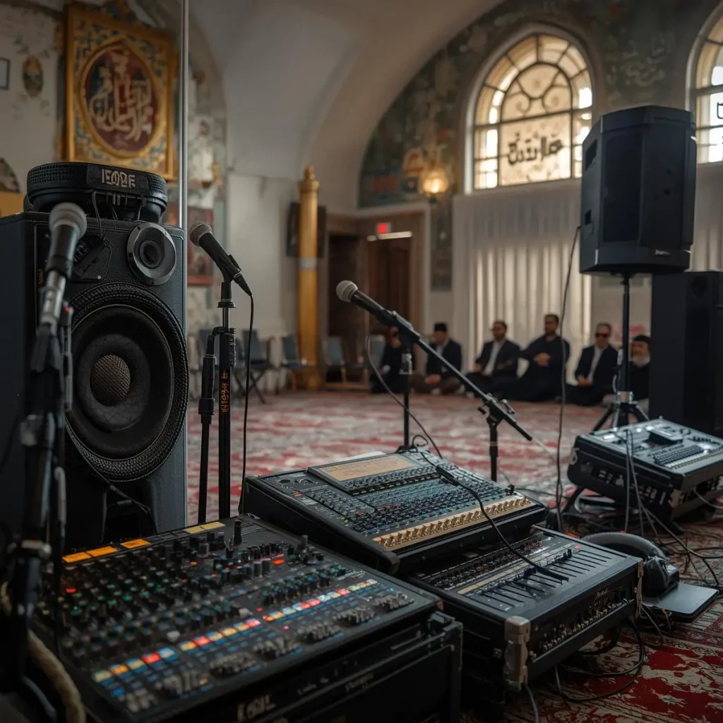 خدمات مداحی با سیستم صوتی حرفه ای در تهران منیریه