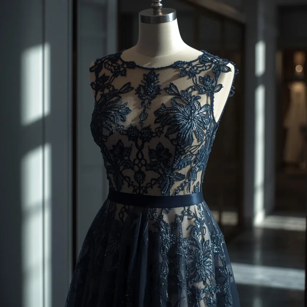 خدمات مزون لباس مجلسی گیپور در مشهد