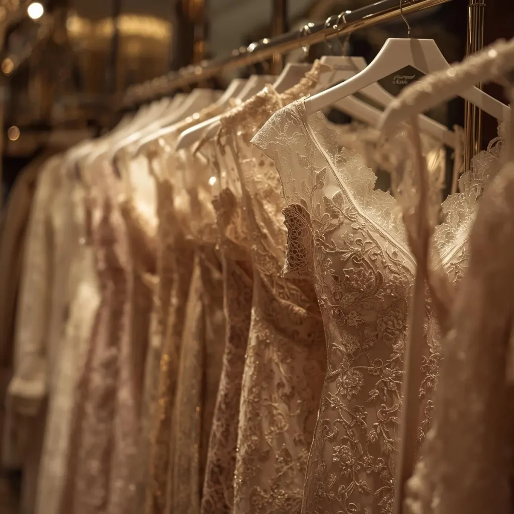 خدمات مزون لباس مجلسی گیپور در کرمان