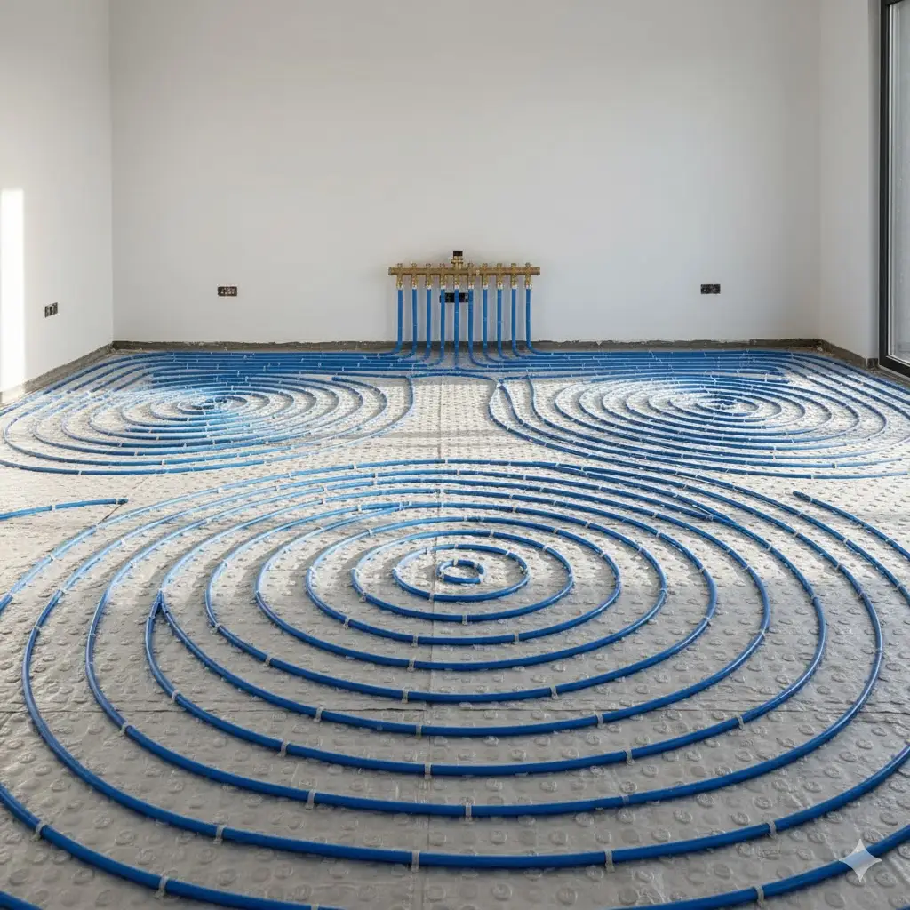 خدمات نصب سیستم گرمایش از کف در تهران