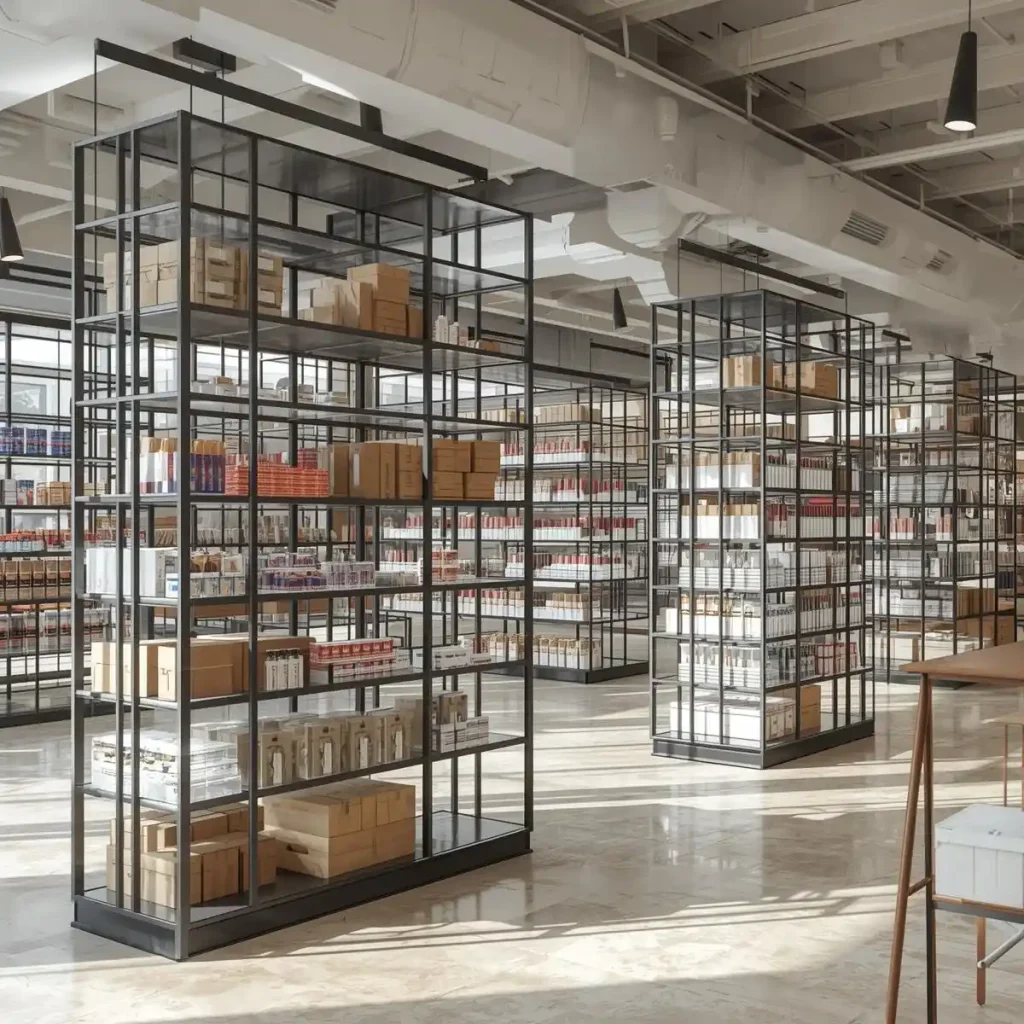 خدمات نصب قفسه فروشگاهی در مشهد