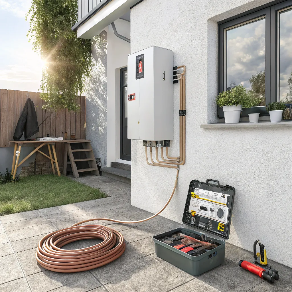 خدمات نصب پکیج در حیاط خلوت در تهران آجودانیه