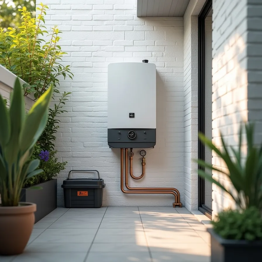 خدمات نصب پکیج در حیاط خلوت در تهران ولنجک