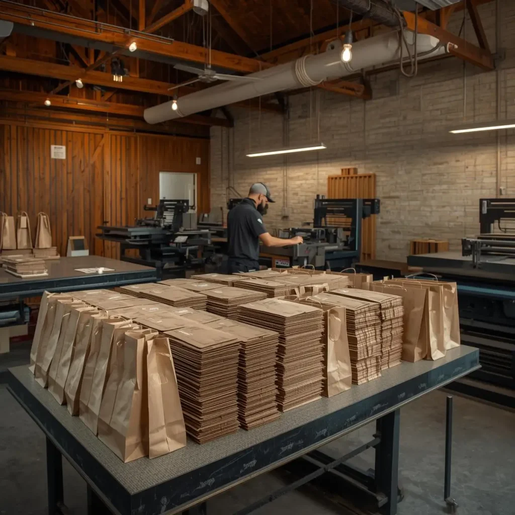 خدمات چاپ ساک دستی کرافت در یزد