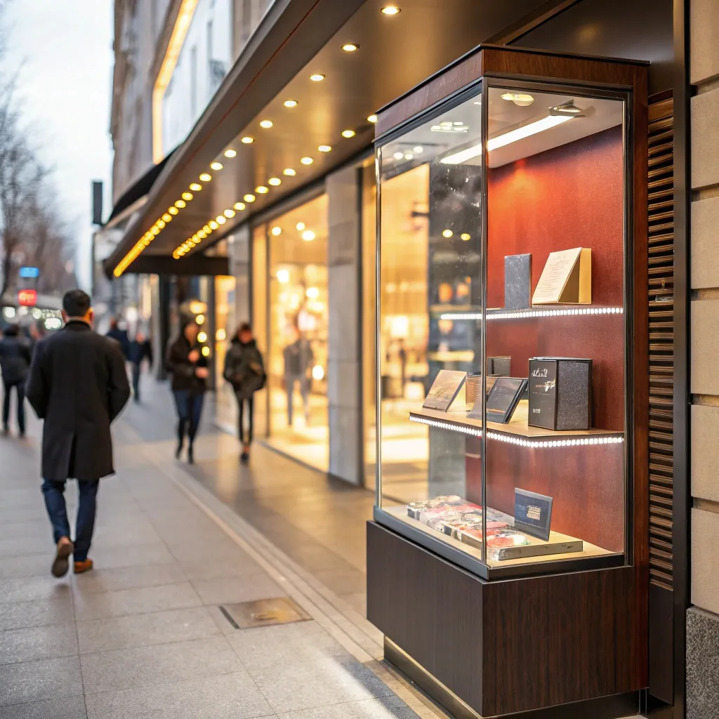 خرید و فروش استند برای ویترین مغازه در تهران انقلاب