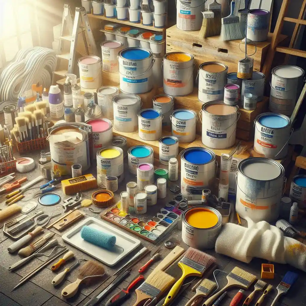 خرید و فروش رنگ و ابزارآلات نقاشی در ساوه با ارسال فوری