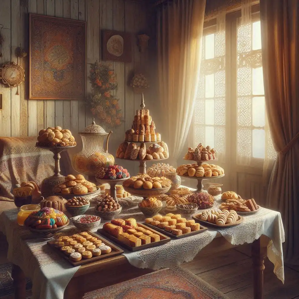 خرید و فروش شیرینی خانگی تازه در کرمان با ارسال رایگان