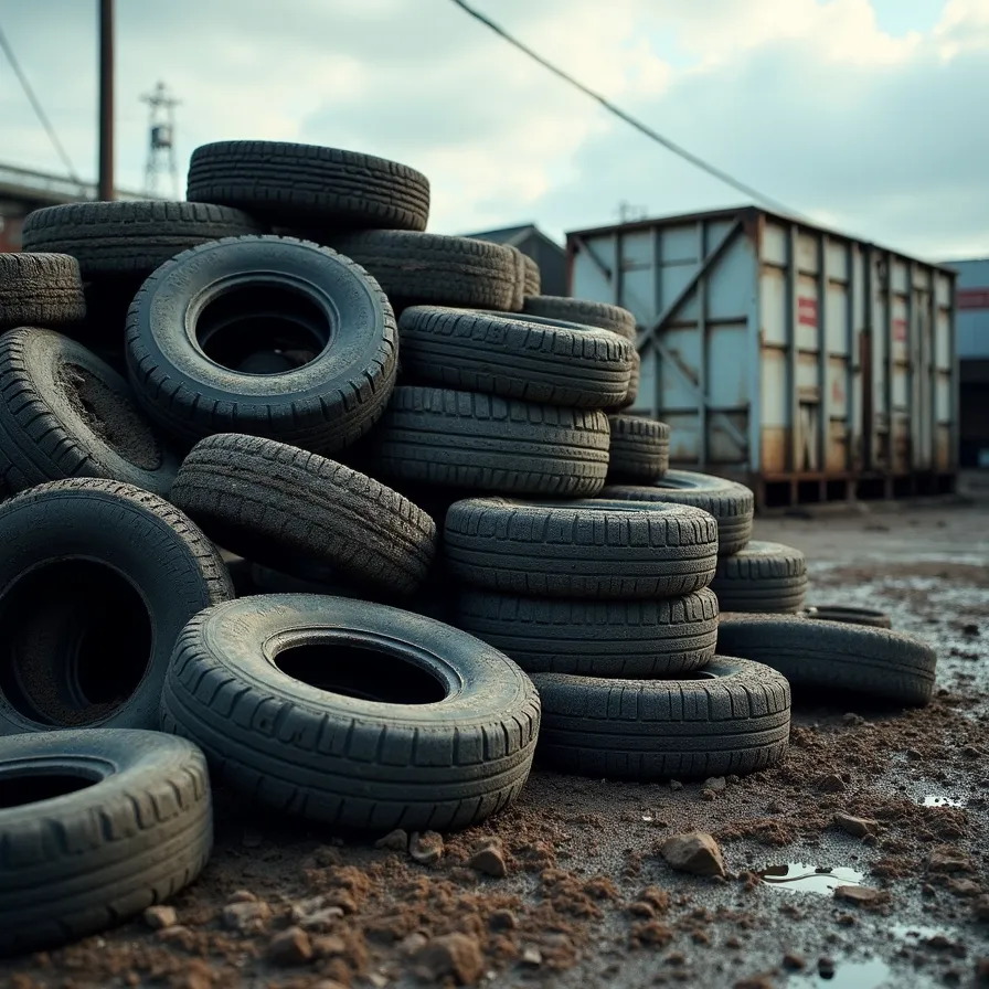 خرید و فروش ضایعات لاستیک و تایر فرسوده در سمنان