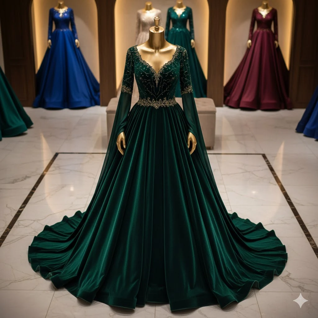 خرید و فروش لباس مجلسی بلند در تهران گاندی