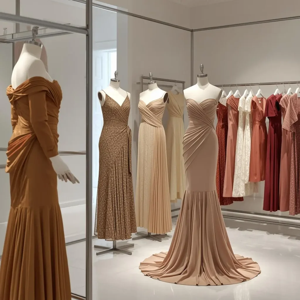 خرید و فروش لباس مزونی در تهران نیاوران با طراحی رایگان