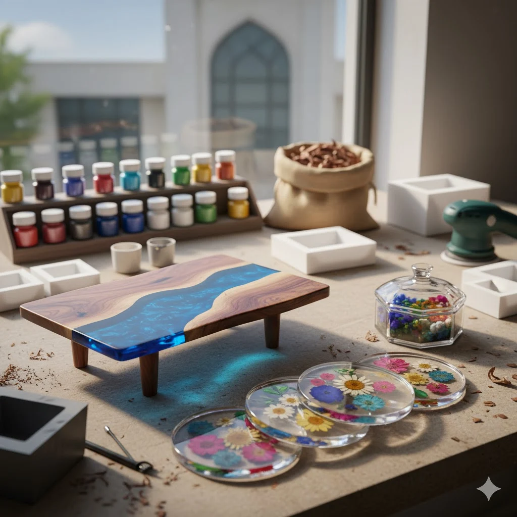 خرید و فروش محصولات رزینی دست ساز در تهران سهروردی