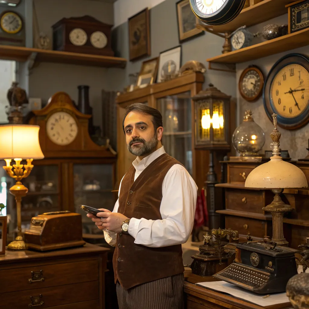 خرید و فروش وسایل قدیمی آنتیک در تهران الهیه