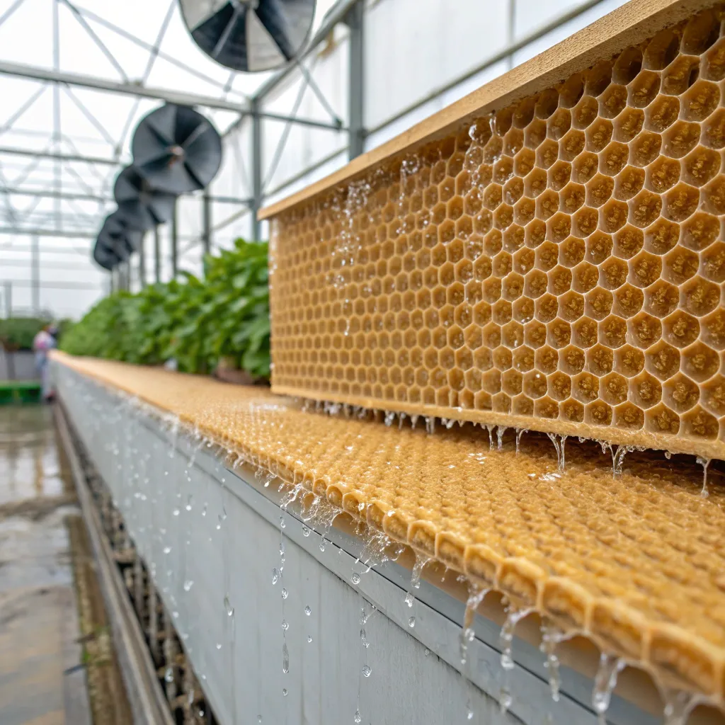 خرید و فروش پد سلولزی گلخانه با تبخیر یکنواخت