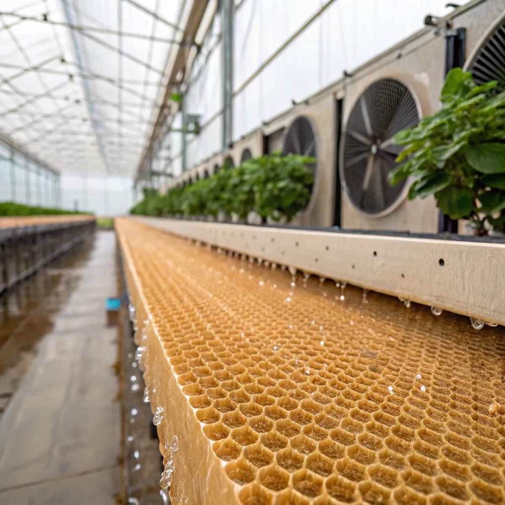 خرید و فروش پد سلولزی گلخانه با تبخیر یکنواخت