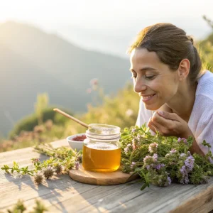 خرید و قیمت عسل آویشن کوهی با خواص تقویت ایمنی در دماوند