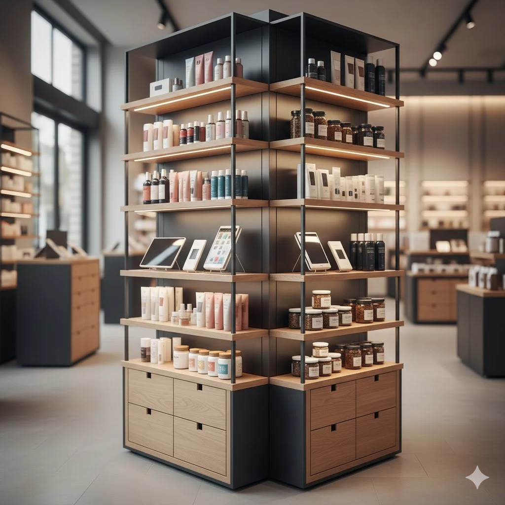 دلایل اهمیت استند ماژولار در فروشگاه ها