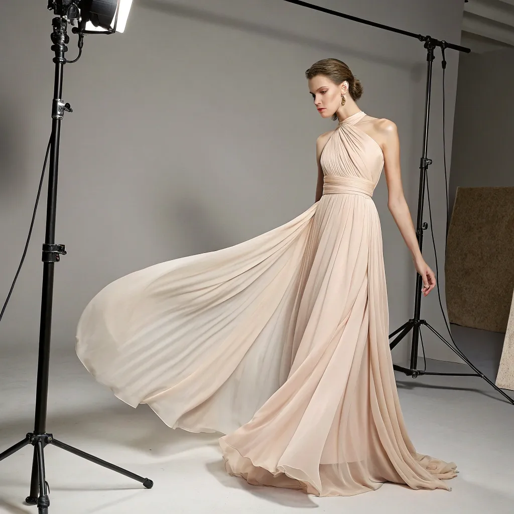 راز ایستایی لباس مجلسی با پارچه های سبک