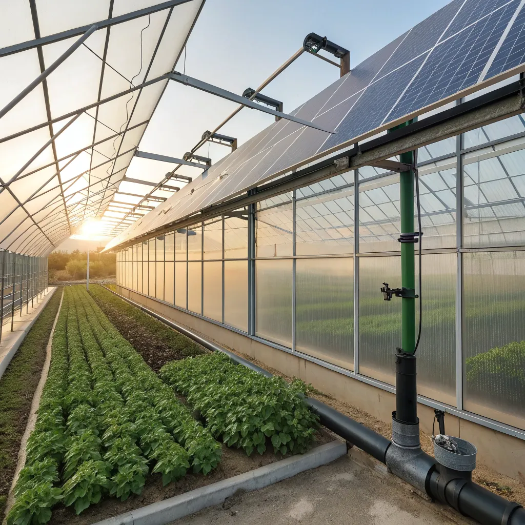 راه اندازی گلخانه مجهز به گرمایش خورشیدی در شهریار