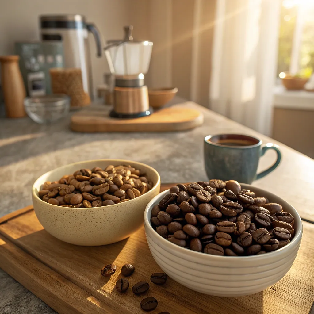 راهنمای انتخاب دانه قهوه عربیکا و روبوستا برای طعم بهتر در خانه 1 انتخاب دانه قهوه عربیکا و روبوستا برای طعم بهتر در خانه 2