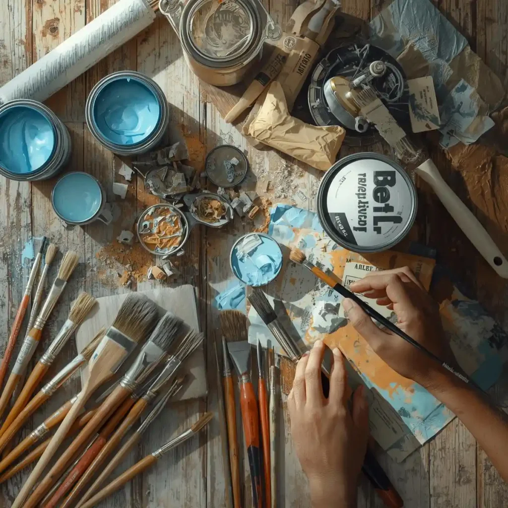 راهنمای انتخاب قلمو و غلطک برای هر نوع رنگ