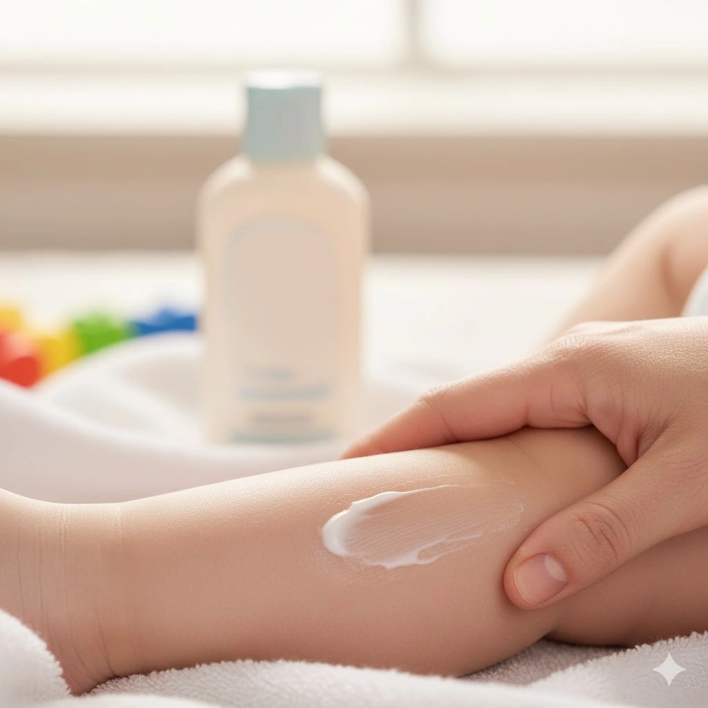 راهنمای انتخاب لوسیون پس از حمام نوزاد