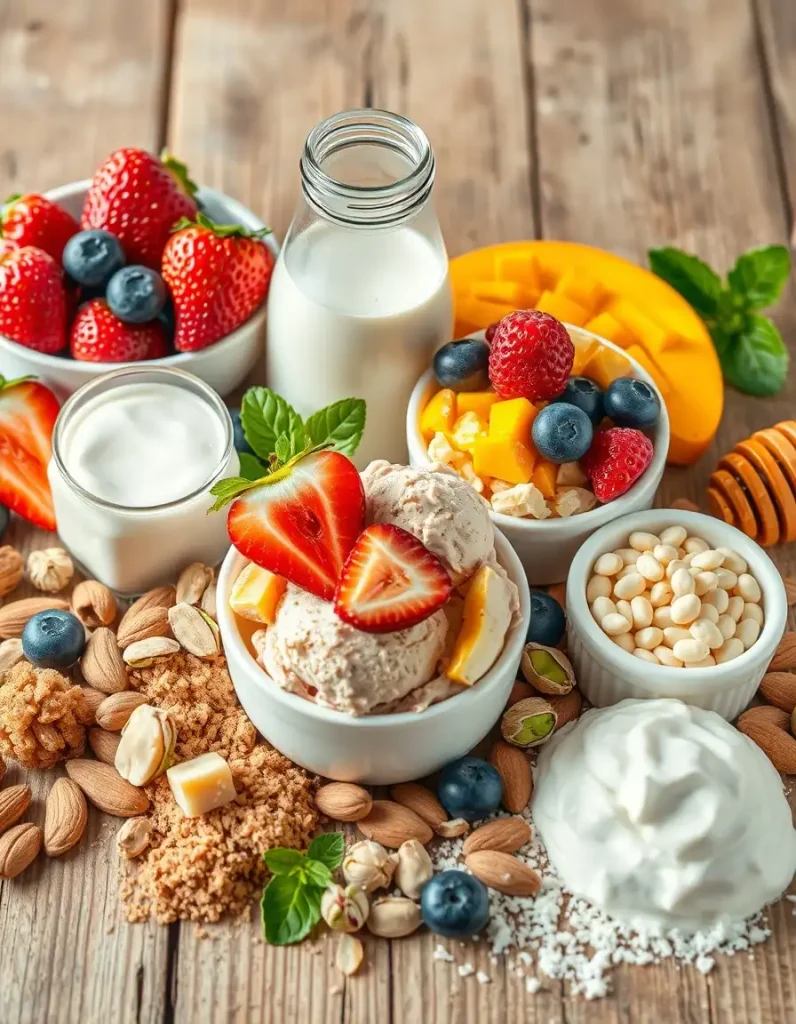راهنمای انتخاب مواد اولیه سالم برای بستنی