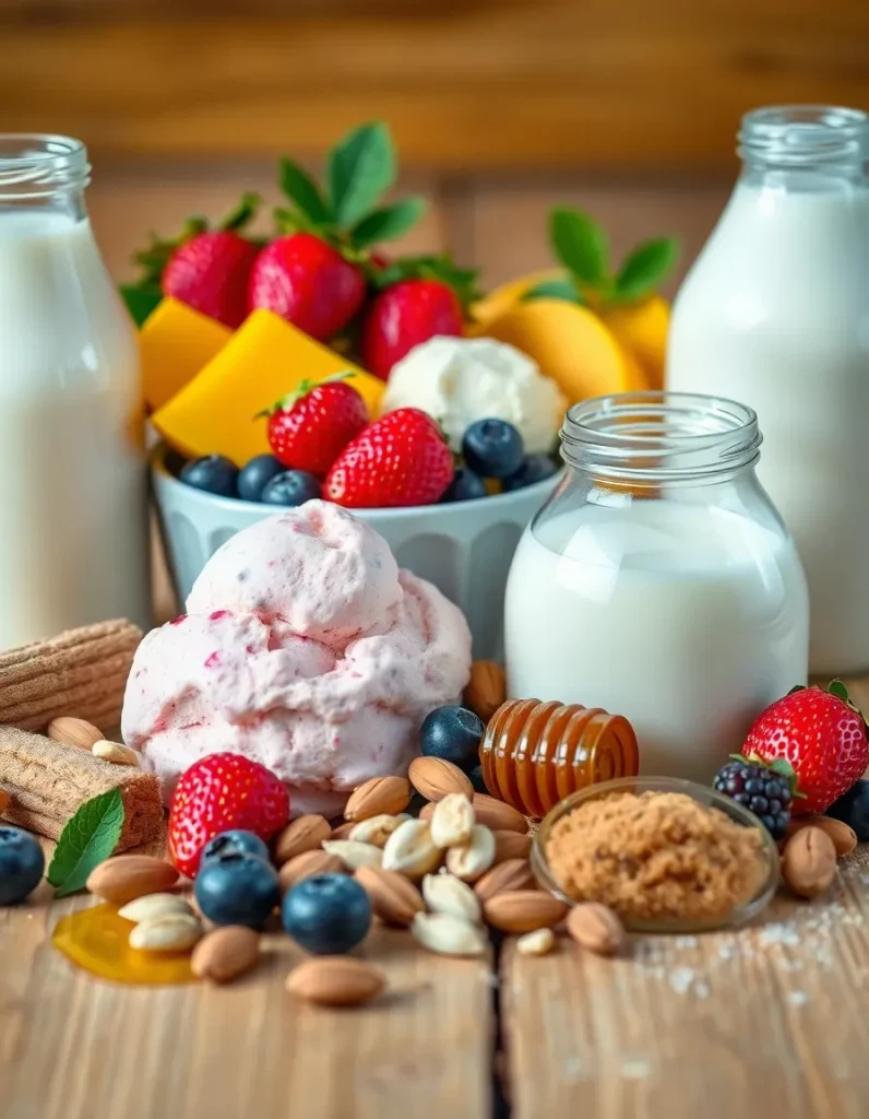 راهنمای انتخاب مواد اولیه سالم برای بستنی