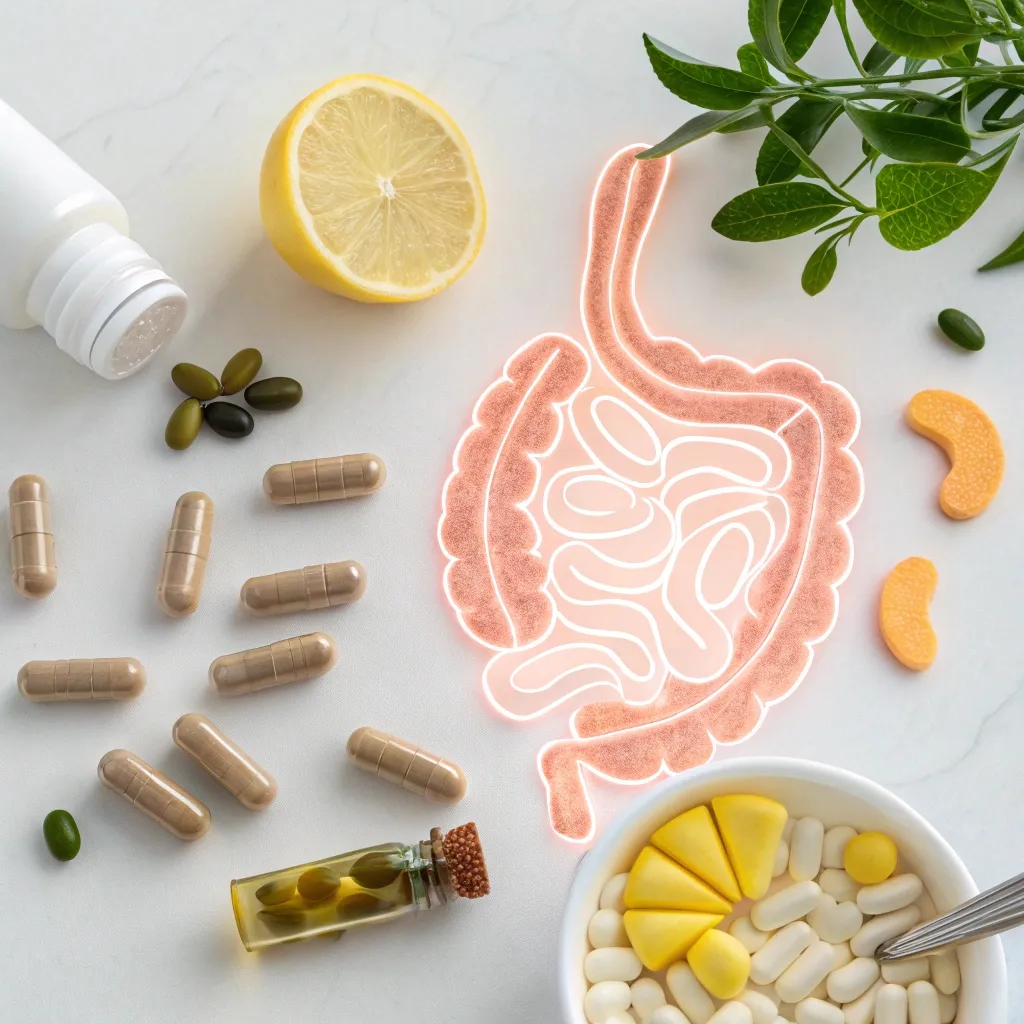 راهنمای انتخاب ویتامین برای سلامت دستگاه گوارش