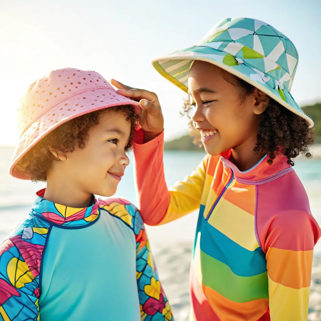 انتخاب پارچه‌ های ضد UV برای پوشاک کودکان 2