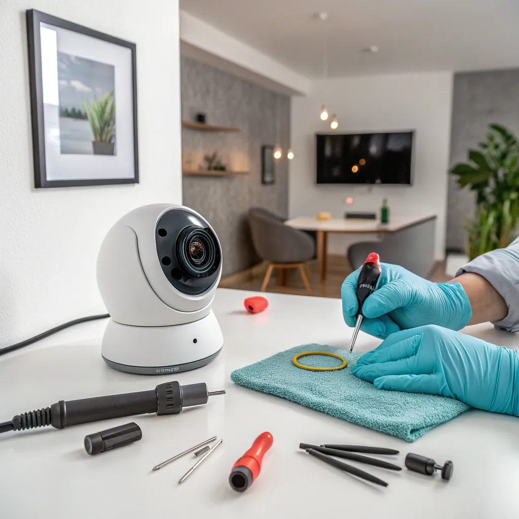 راهنمای نگهداری دوربین های مداربسته خانگی و 6 نکته مهم