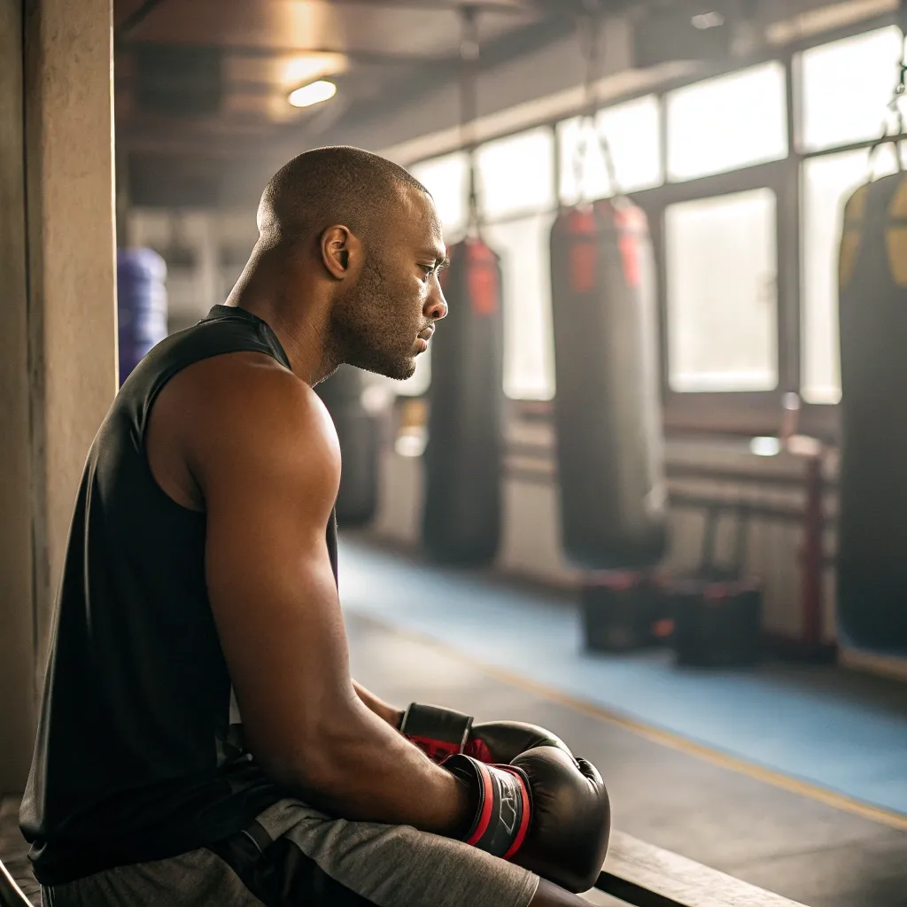 راهکار نفس کم نیاوردن در کیک بوکس