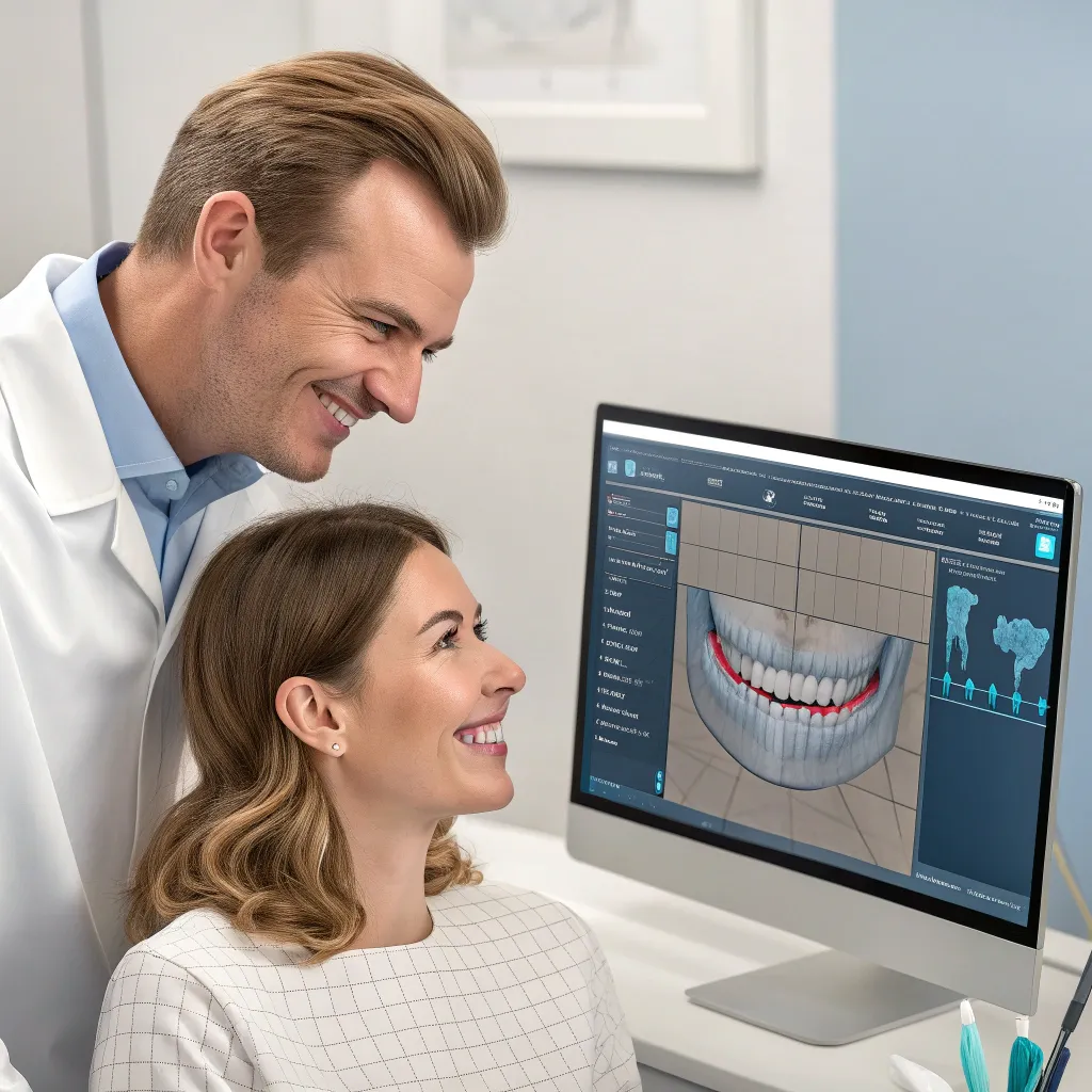 لبخند با طراحی دیجیتال Digital Smile Design 2