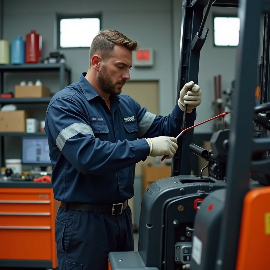 سرویس دوره ای لیفتراک دیزلی در اسلامشهر