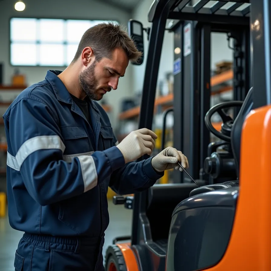 سرویس دوره ای لیفتراک دیزلی در تهران شهرک صنعتی شمس آباد