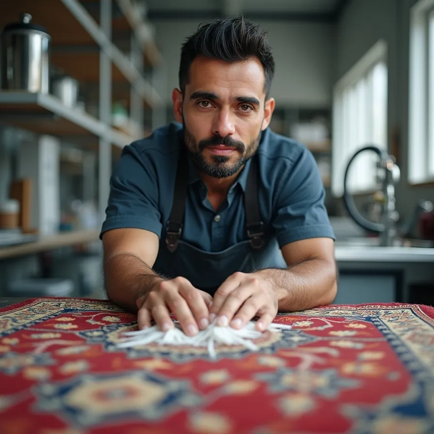 شستشوی فرش های ابریشمی بدون آسیب در تهران اوین