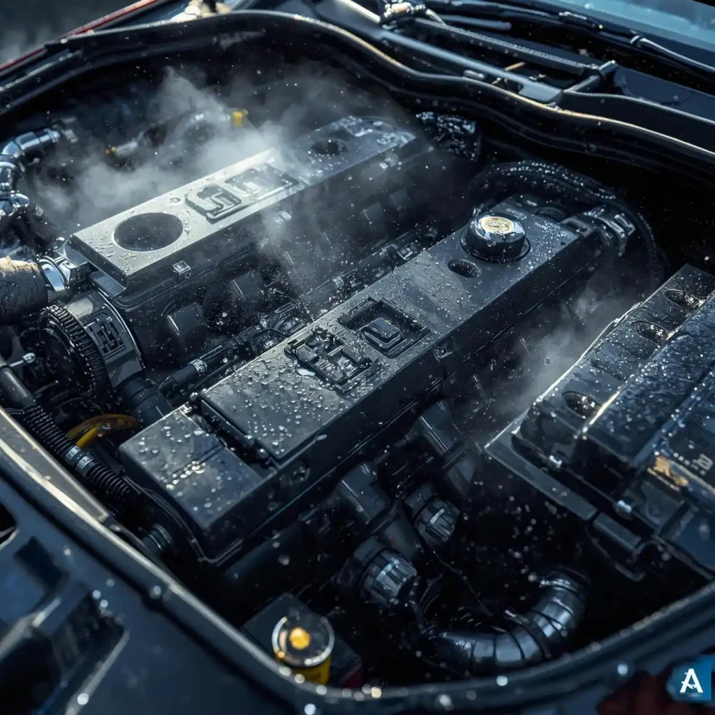 شستشوی موتور و زیرشاسی بدون آسیب با دستگاه بخار