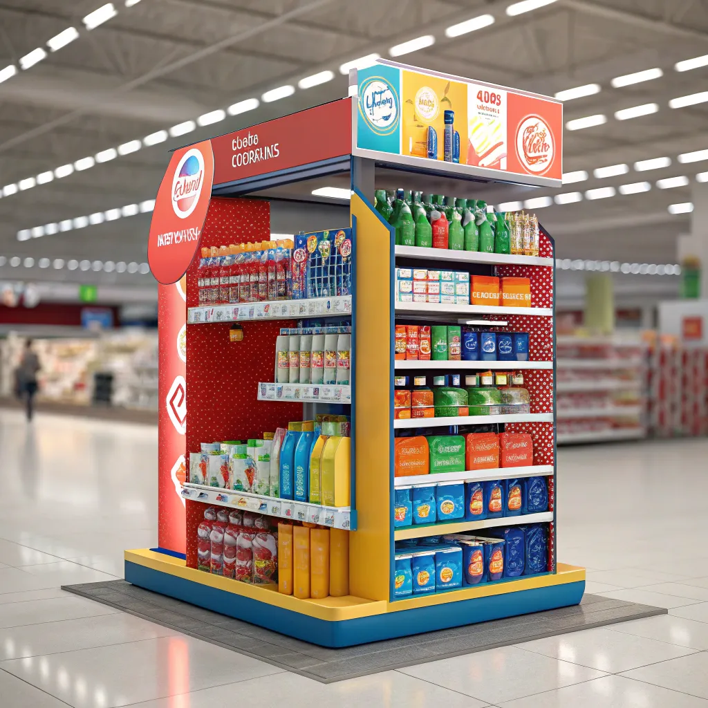 استند تبلیغاتی برای محصولات FMCG 2