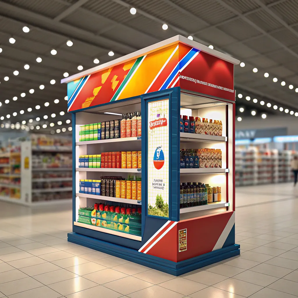 طراحی استند تبلیغاتی برای محصولات FMCG