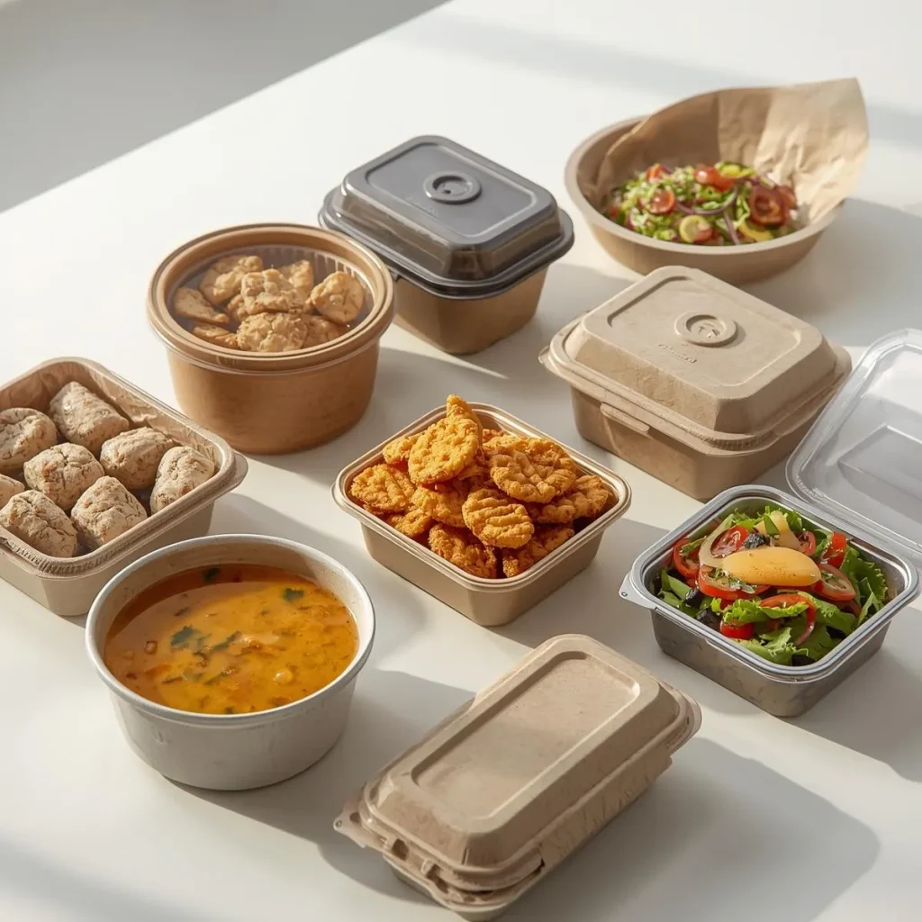 ظروف یکبار مصرف مقاوم در برابر حرارت و چربی