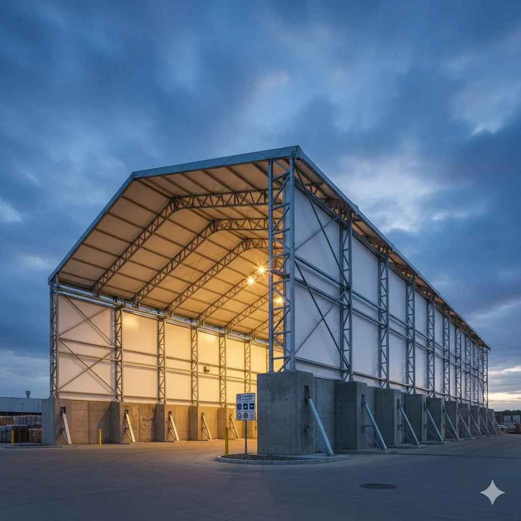 فاکتورهای ایمنی بحرانی در سازه موقت صنعتی