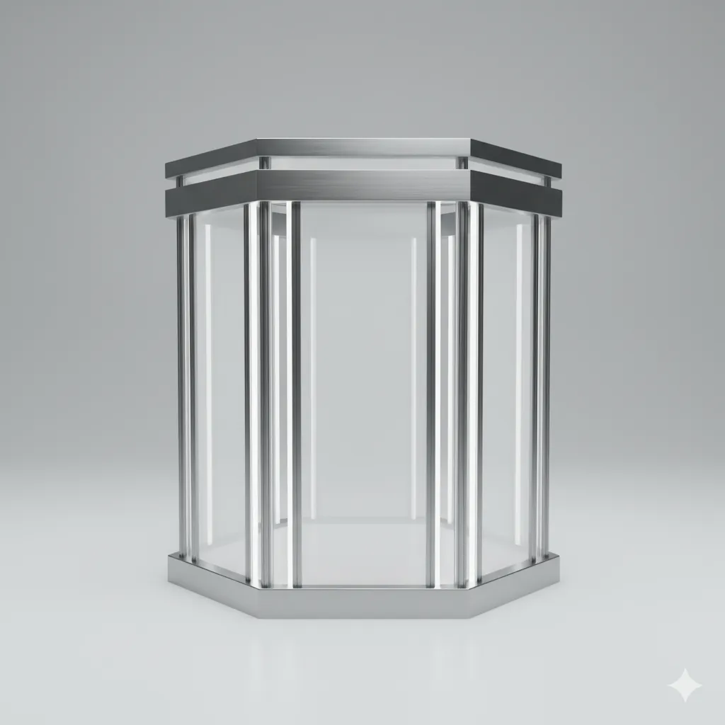 فروش استند هشت ضلعی نمایشگاهی با طراحی اختصاصی 1 استند هشت ضلعی نمایشگاهی با طراحی اختصاصی 2