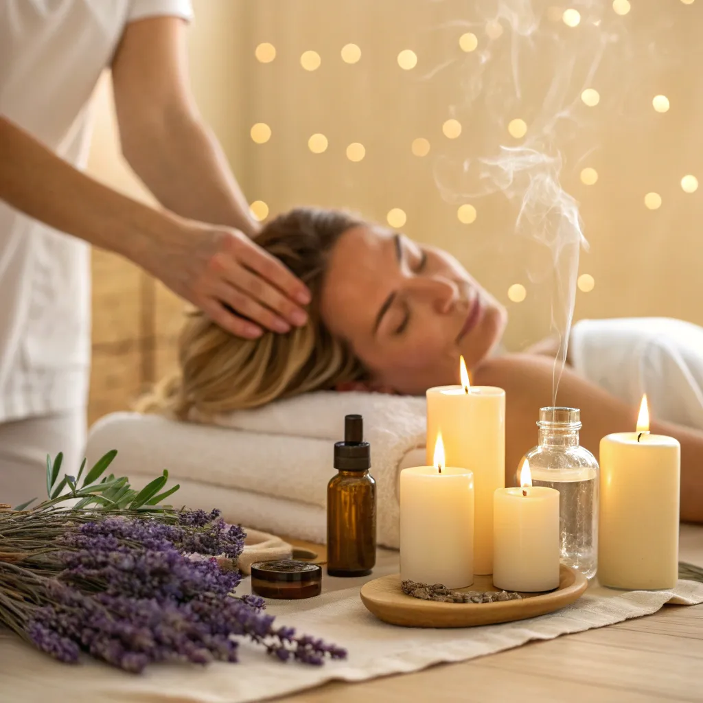 ماساژ آروما برای آرامش ذهن و بدن