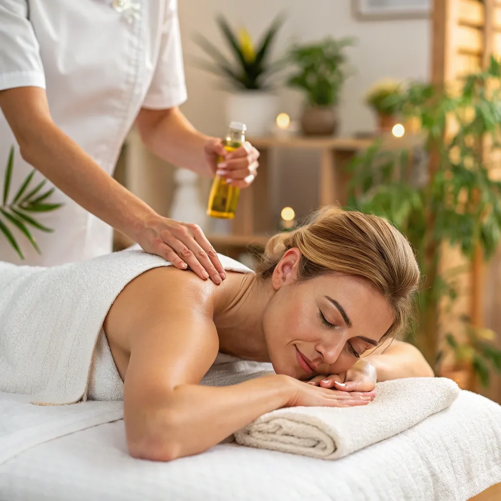 ماساژ افلوراژ برای بهبود گردش خون