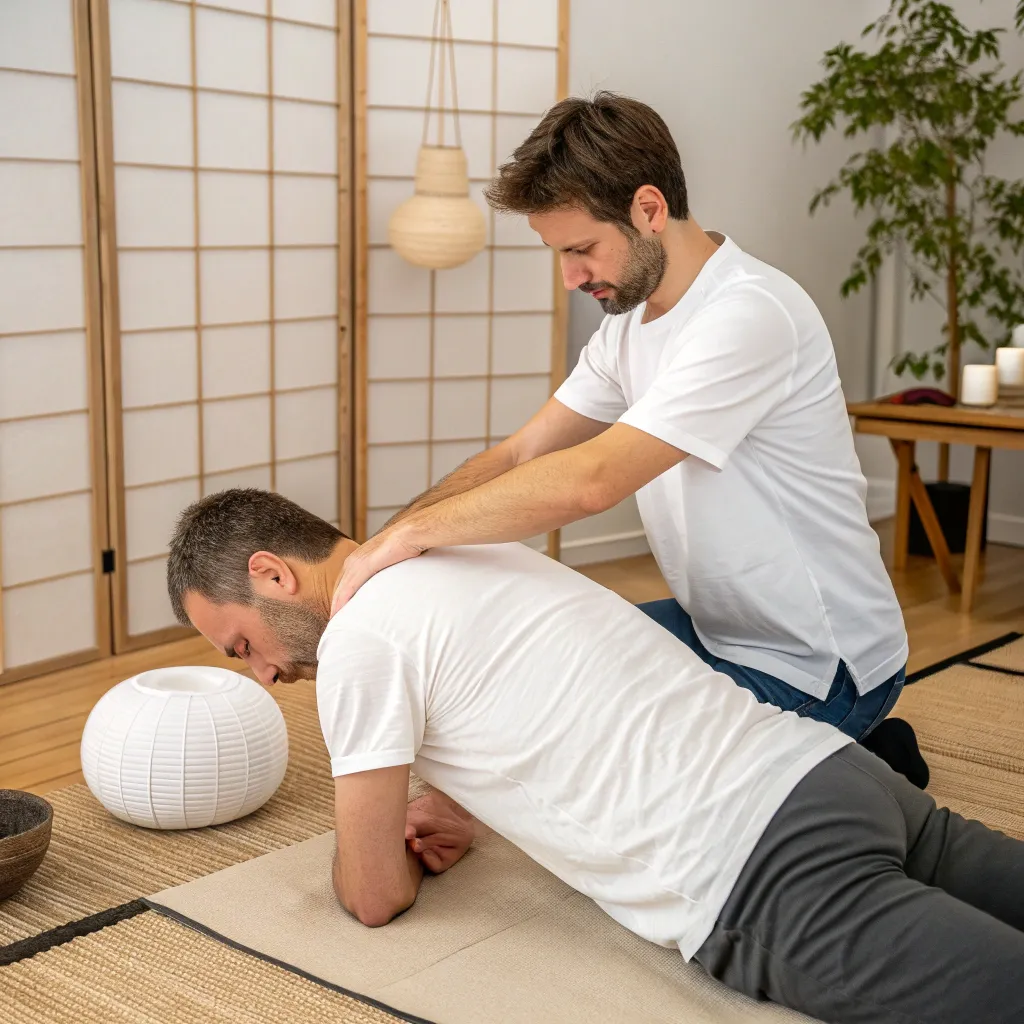 شیاتسو برای تنظیم انرژی بدن 2