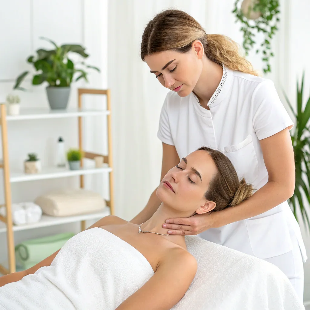 ماساژ لنفاوی برای بهبود تخلیه مایع بین‌ بافتی