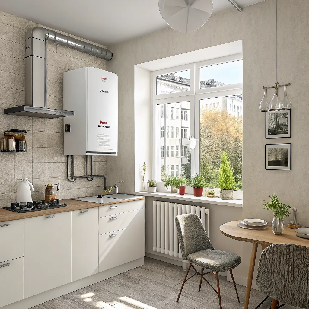 محل نصب پکیج دیواری برای خانه 100 متری