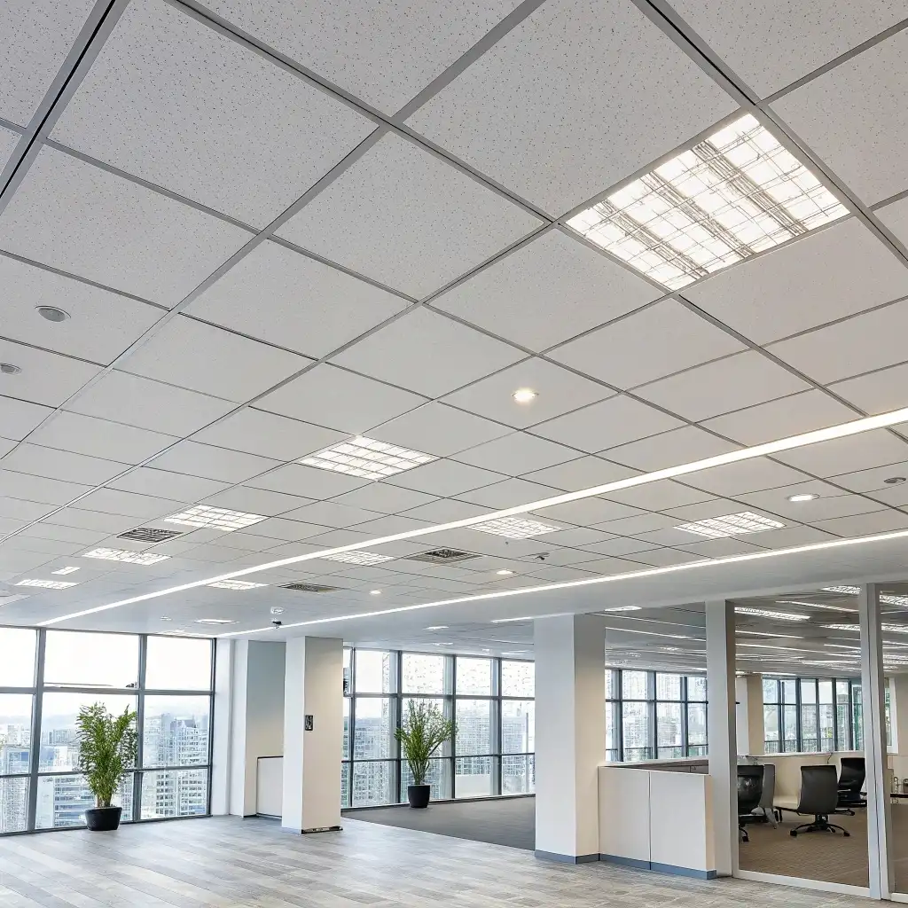 مراحل دقیق اجرای سقف کاذب دامپا در پروژه