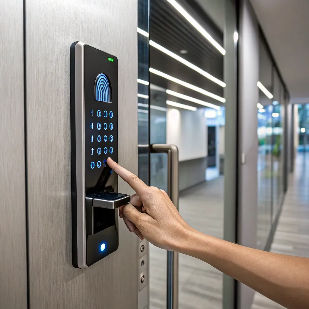 معرفی درب ضد سرقت با قفل هوشمند خودکار 1 درب ضد سرقت با قفل هوشمند خودکار 2